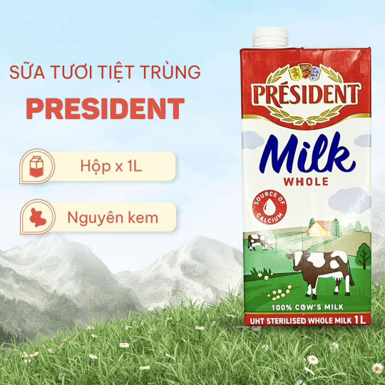 Sữa tươi pháp (thùng x 6 hộp)