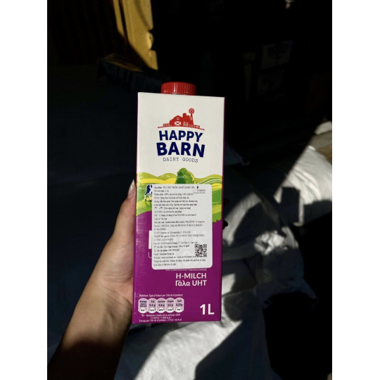 SỮA TƯƠI NGUYÊN KEM HAPPY BARN